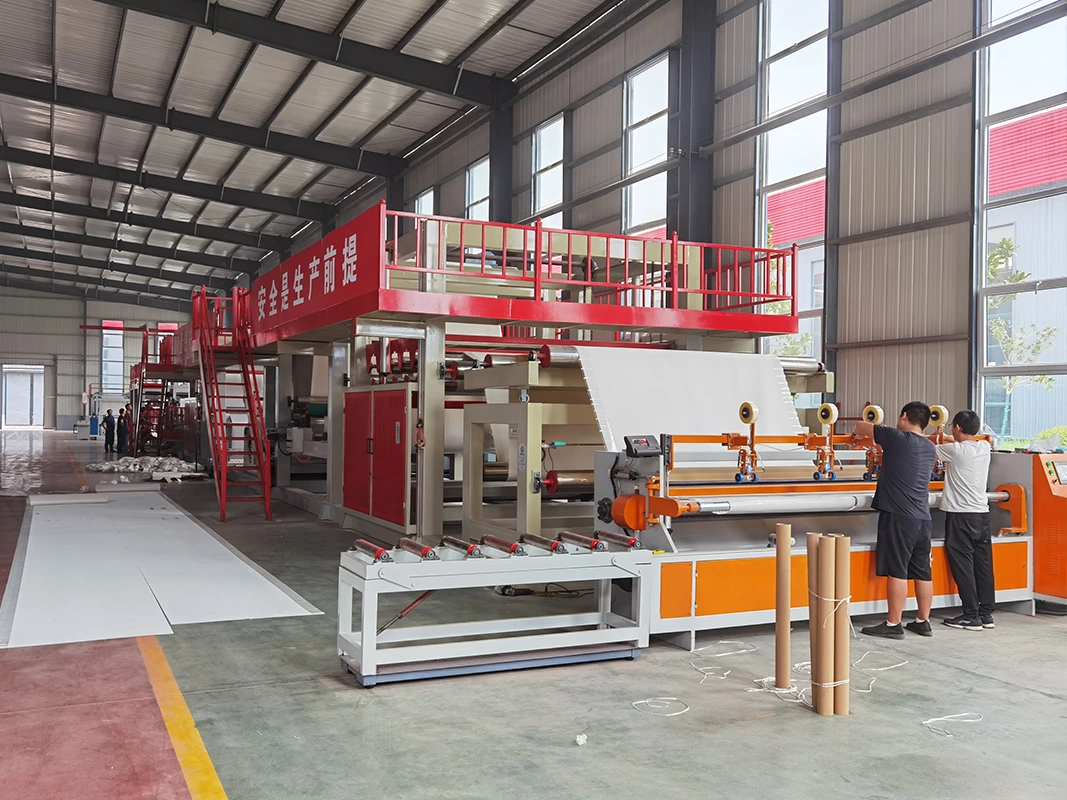 Produktionslinie für wasserdichte Polymermembranen