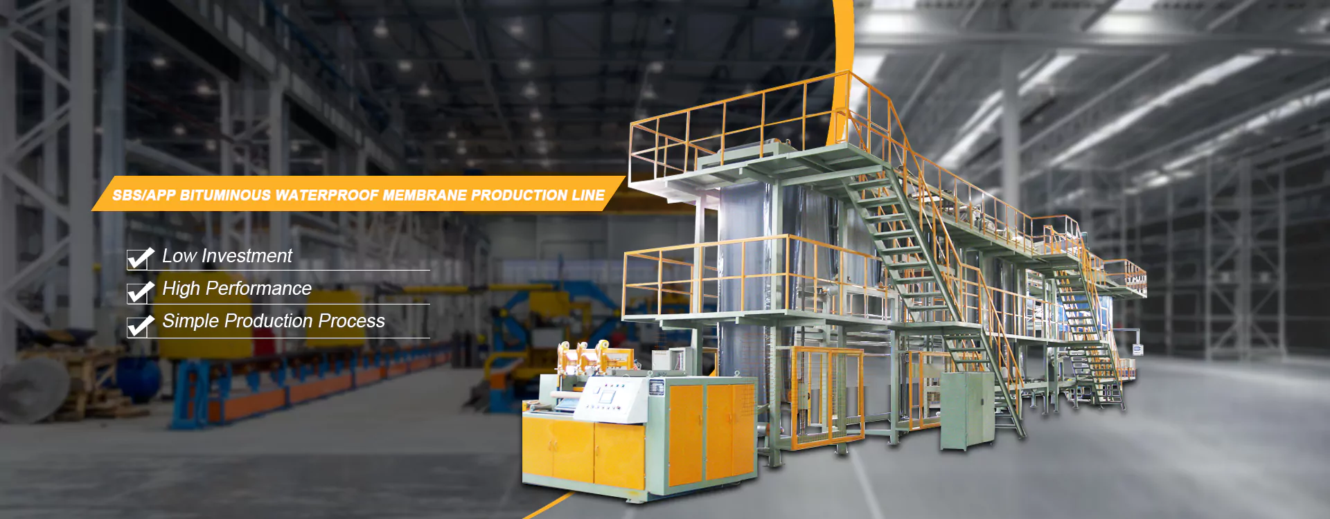 Hersteller von Asphaltabdichtungsmembrangeräten in China